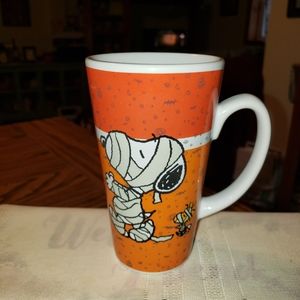 Gibson Overseas Peanuts Halloween Latte Mug